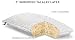 Z by Malouf 100% Natural Shredded Talalay Latex Pillow with Bamboo Cover, Queen