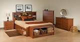 Retail Furnitures item: Prepac Monterey Cherry Queen Storage Headboard