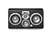 JBL LC2 6-Inch 4-Way Dual Wall-Mountable Center Channel Loudspeaker (Black)