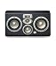 JBL LC2 6-Inch 4-Way Dual Wall-Mountable Center Channel Loudspeaker (Black)