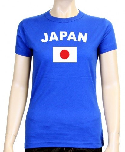 Japan T-Shirt girly blau, Gr.S