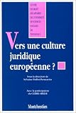 Vers une culture juridique européenne ? Image du produit
