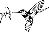 Hummingbird Tribal Wildlife Vinyl Decal Sticker Car Window Bumper Decor- 6