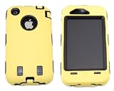 KingCase iPhone 3G & 3GS * Warrior Case * (Yellow & Black) 8GB, 16GB, 32GB - The ULTIMATE Protector