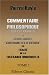 Book Commentaire philosophique sur ces paroles de Jésus-Christ,