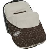 JJ Cole Lite Embroidered Infant Bundle Me - Cocoa