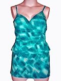 Christina Crossover Cami-Tankini with Adjustable Shoulder Straps Swimsuit