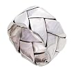 SilverBin Sterling Silver High Polish Braided Chunky Band Ring