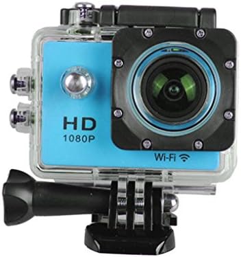 Sport Action Camera, Longtian SJ4000 2.0 Inch 170 Degree Ultra-wide Angle Lens 1080P HD DV WIFI Waterproof Sports Action Camera Camcorder Recorder with Battery (Blue)