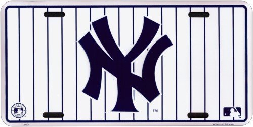 (6x12) New York Yankees Pinstripe License Plate