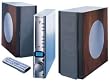 Sharper Image Bookcase DVD/CD Home Entertainment Stereo (MC502)