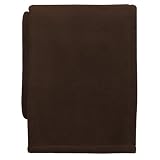 Microplush Fuzzy Blanket - Brown (Twin XL)