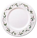 Melamine Dinner Plates - Garland Design, 4pc Set
