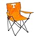 Logo Brands NCAA Tennessee Volunteers Quad Chair, Unisex Adult Chair with One Cup Holder, Team Color, One Size
