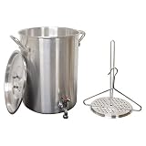 King Kooker 30-qt. Pot with Spigot and Turkey Rack