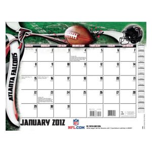 Atlanta Falcons 2012 Desk Calendar