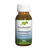 Native Remedies Infant Massage Oil to Soothe and Calm New Baby, 30ml