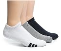 adidas Men's 3-Stripe No Show Sock, 3-Pack