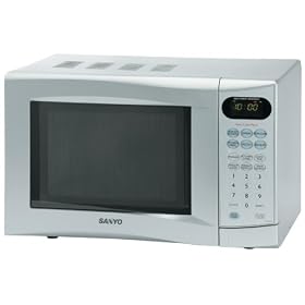 Sanyo Compact Touch Control Microwave Oven EMS1567S Silver