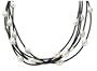 Freshwater Cultured Pearl 5-Strand Station Necklace, 18"