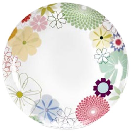 Portmeirion Crazy Daisy, Confezione da 4 piatti Portmeirion Crazy Daisy, Confezione da 4 piatti