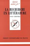 La recherche en litt�rature