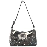 American West Prairie Rose Zip-Top Shoulder Bag