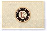 Classic Monogram Initial Fine Embossed Note Cards in Portfolio: 10 Notecards & Envelopes, E