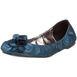 ALL BLACK Women's Pedals Ballet Flat,Blue,41 EU (US Women's 11 M)