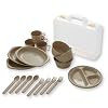 キャンパーズコレクション デイパーティー食器セット(4人用6種類) PCW-12(NA)ナチュラル PCW-12(NA)