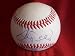 Joe Saunders Autographed ROLB Baseball, Los Angeles Angels of Anaheim, Proof Photo of Joe Signing for Us.