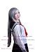 NEW fashion HOT sexy supper Long Grey Gray Straight Anime cosplay wigs party Masquerade girls 80CM