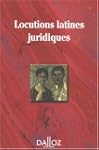 Locutions latines juridiques