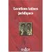 Locutions latines juridiques