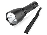 1300 Lumens CREE XM-L T6 LED 5-modes Waterproof Flashlight Torch with charger