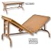 Brown Breakaway Table - Wrestling Figure Accessories (For Jakks or Mattel WWE Figures)_s-1