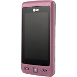 LG Cookie KP501 Orange Pay As You Go Mobile Phone Including �10 Airtime - Pink