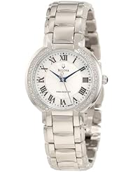 Bulova Womens 96R167 FAIRLAWN Diamond Bezel Watch
