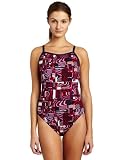Speedo Womens Cubicle Endurance Plus Flyback Swimsuit
