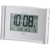 Seiko Advanced Technology Bedside Alarm Get Up and Glow Clock
