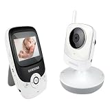 Samsung EZVIEW Baby Video Monitor with 2.4″ Screen and Temperature Sensor