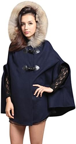 Barry Womens Luxurious Comfortable Wrap Cloak Cape