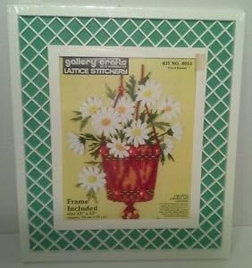 Pot of Daisies Stitchery Kit