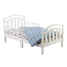 Dream On Me Elora Collection Toddler Bed, WhiteDream On Me Elora Collection Toddler Bed