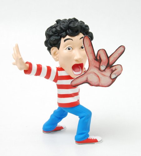 初の本人フィギュア《楳図かずお》/金子デメリン4コママンガ封入!!グワシハンド付!!☆アニメフィギュア通販☆