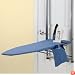 Household Essentials Cover and Pad for Over-The-Door Ironing Board, Blue Silicone Coated