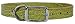Croco - Faux Crocodile Leather Collar - 1 in. x 22 in. - Green
