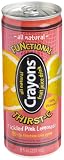 Crayons Thirst-C Tickled Pink Lemonade, 8-Ounce Cans (Pack of 24)