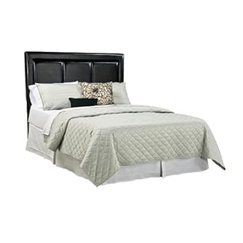 Carson Upholstered Headboard Size: Full, Finish: Black