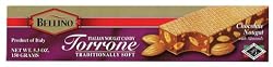 Bellino Chocolate Torrone (Nougat), 5.3-Ounce Bars (Pack of 3)